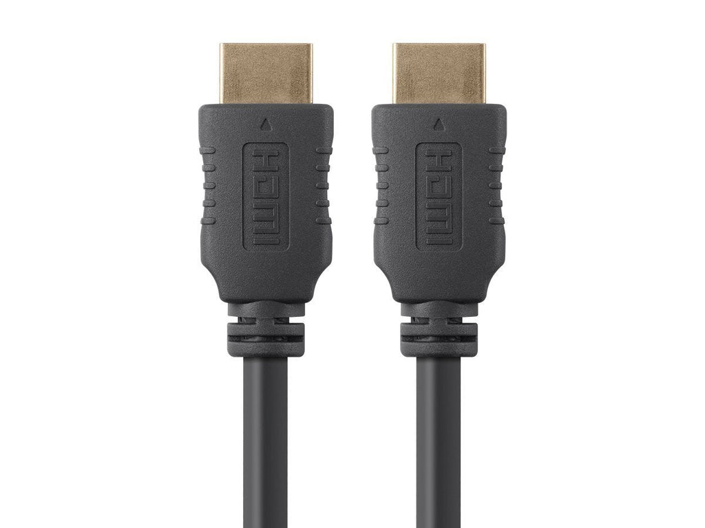 Monoprice HDMI High Speed Cable - 4 Feet - Black, 4K@60Hz, HDR, 18Gbps, YUV 4:4:4, 28AWG - Select Series