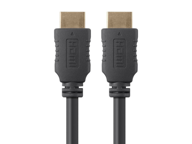 Monoprice HDMI High Speed Cable - 4 Feet - Black, 4K@60Hz, HDR, 18Gbps, YUV 4:4:4, 28AWG - Select Series