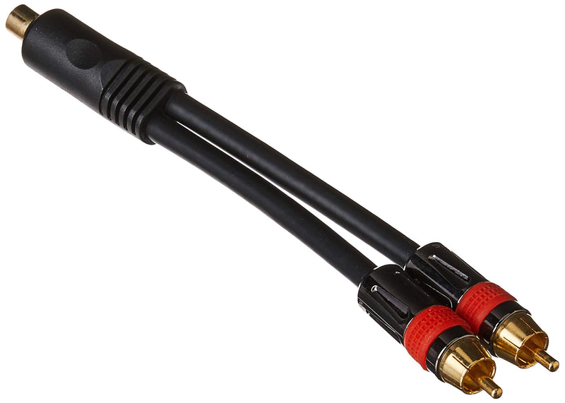 Monoprice 6inch RCA Female to 2-RCA Male Digital Coaxial Splitter Adapter