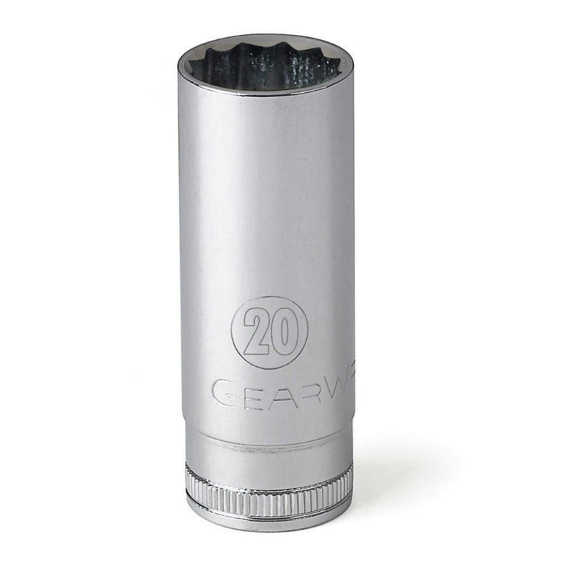 GEARWRENCH 1/2" Drive 12 Pt. Deep Socket, 30mm - 80826