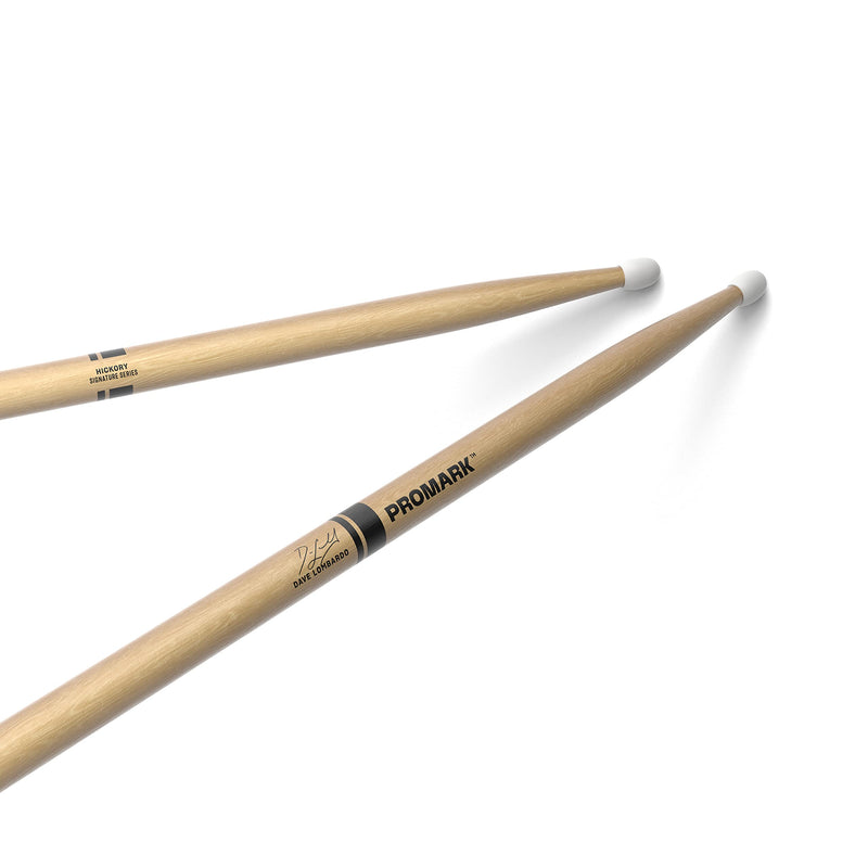 ProMark Dave Lombardo Hickory Drumsticks, Nylon Tip, One Pair 2B