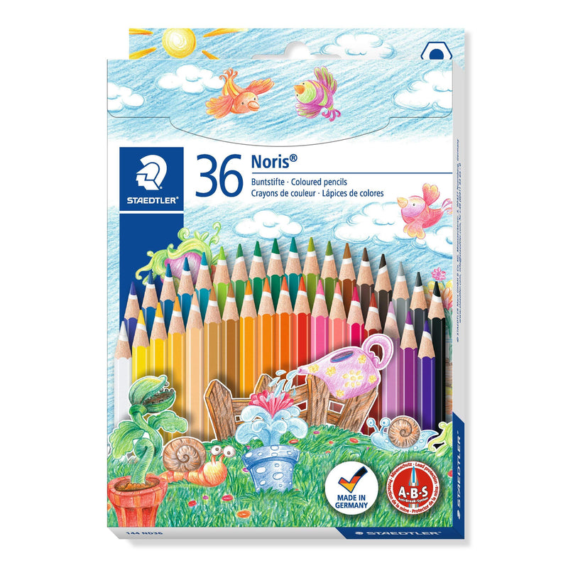 Staedtler Colored Pencils, 36 Colors (144ND36) pack of 36 Standard Packaging