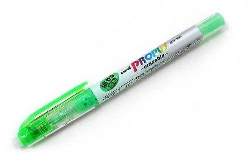 Uni High Lighter Erasable, Green (PUS151ER.6)