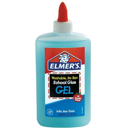 Elmer’s Liquid Gel School Glue, Washable, 7.625 Ounces, 1 Count 7.625 oz Blue Gel STANDARD