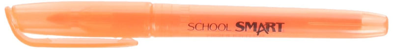 School Smart Non Toxic Chisel Tip Highlighters - Pack of 12 - Orange