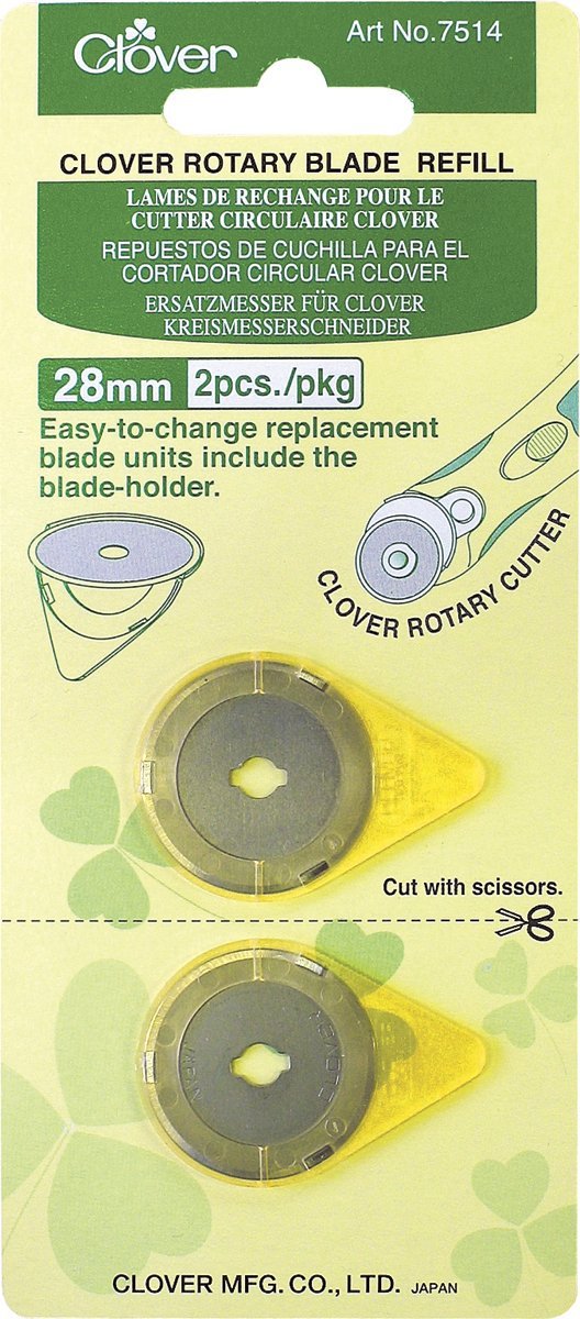 Rotary Blade Refills-28mm 2/Pkg