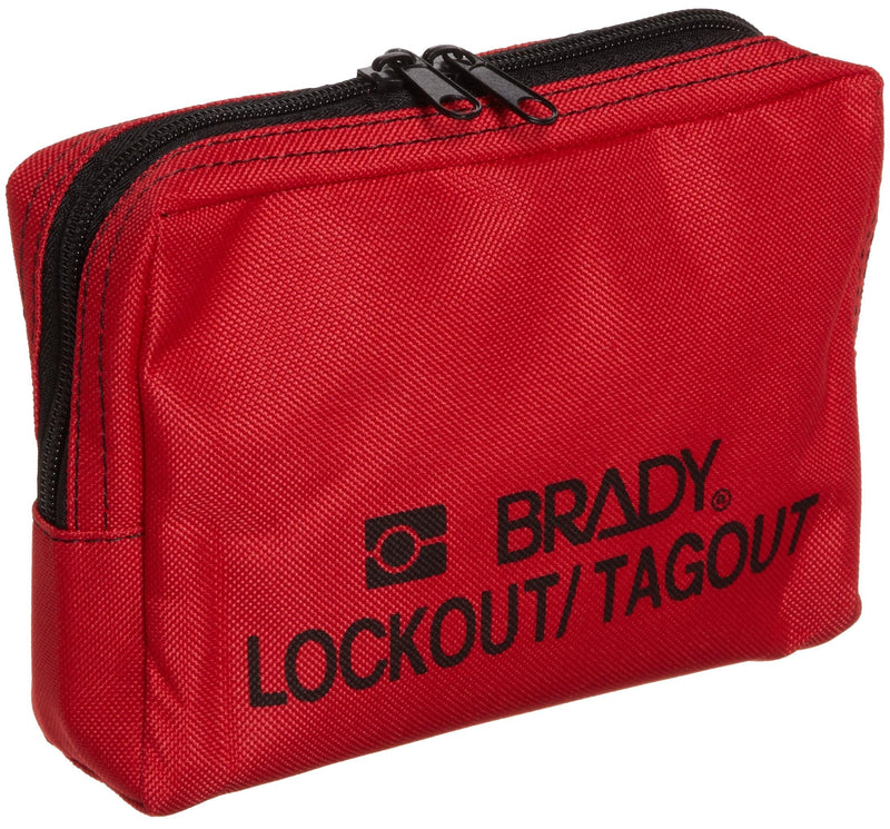 Brady 51172 Nylon Lockout Belt Pouch, Legend " Lockout / Tagout"