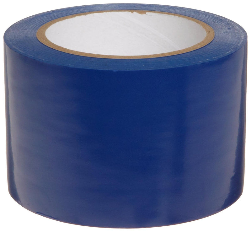 Brady 108' Length, 3" Width, B726 Vinyl Tape, Blue Color Aisle Marking Tape
