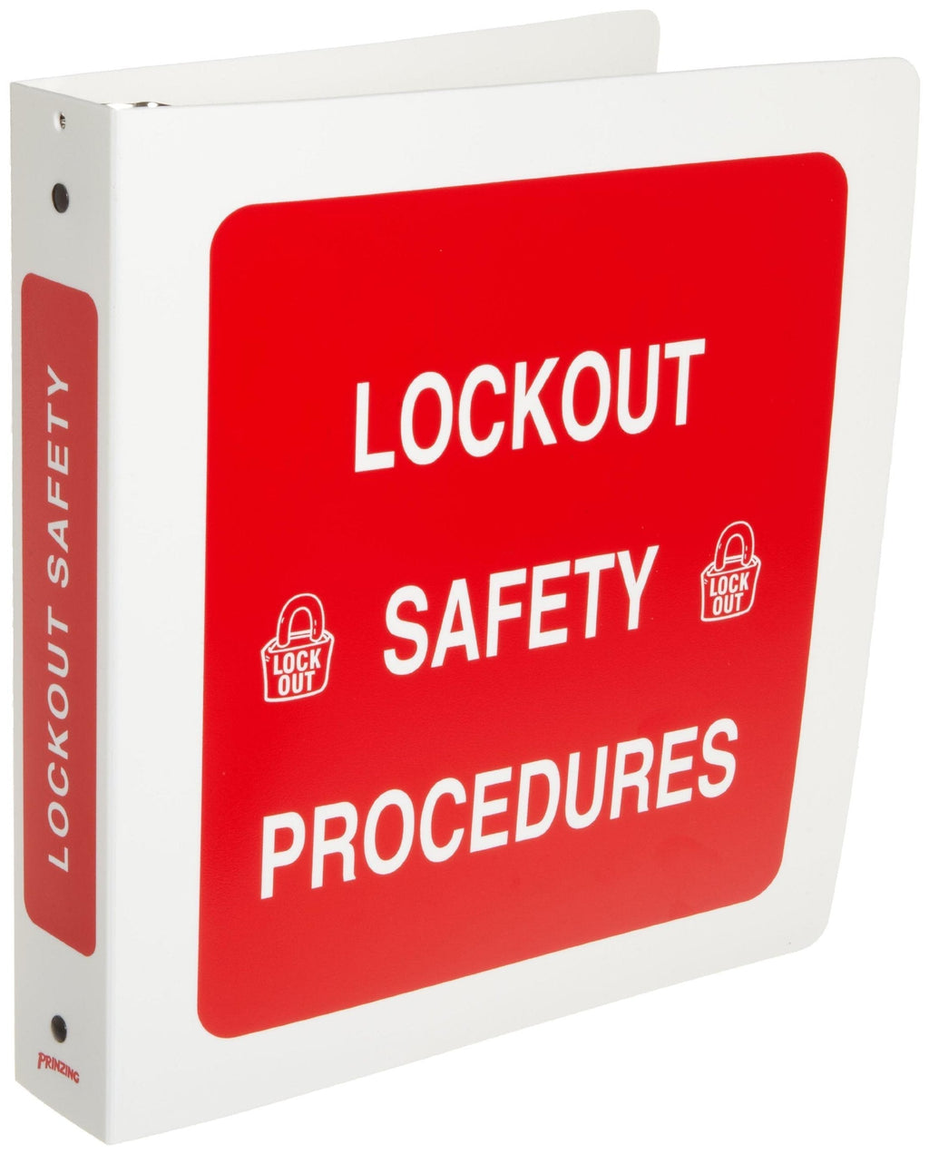 Brady 3-Ring Binder for Lockout Procedures - LOSB1