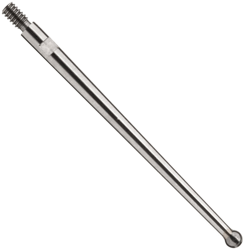 Starrett PT27024 Carbide Contact Point for Dial Test Indicators, Dovetail Mounts, 1-23/64" Length, 0.078" Ball Dia. 0.120" Ball