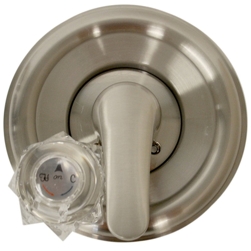Danco 10004 Single Function Tub Trim Kit, Fits 1300/1400, MultiChoice 13/14 600 Series Delta Shower Valve, Brushed Nickel