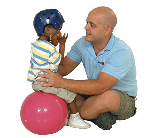 GYMNIC Physio Balance Therapy Ball, 12 Inch, Pink, Holds 300 Pounds