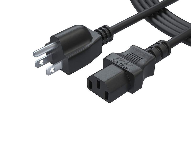 Pwr Long 6 Ft 3 Prong AC Power Cord for ION iPA76C iPA76A iPA76S IPA23 Block Rocker Block Party Live Job Rocker Explorer Portable Speaker System Cable: NEMA 5-15P to IEC320C13
