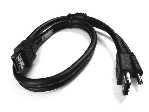 eSATA to eSATA + DC Input Power Cable (ESATAP-Power-Cable)