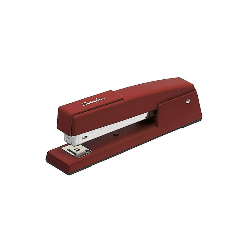 Swingline® Classic 747 Full Strip Stapler, 20 Sheet Capacity, Burgundy