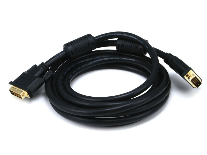 Monoprice 102759 10-Feet 28AWG CL2 Dual Link DVI-D Cable - Black 10 Feet