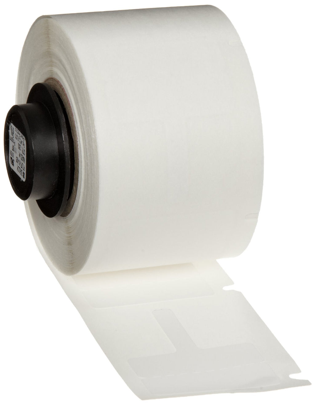 Brady PTLFT-01-425 TLS 2200 and TLS PC Link 1.18" Width x 0.788" Height, B-425 Permanent Polypropylene, Matte Finish White Flag (250 per Roll) 1.18"x0.788"