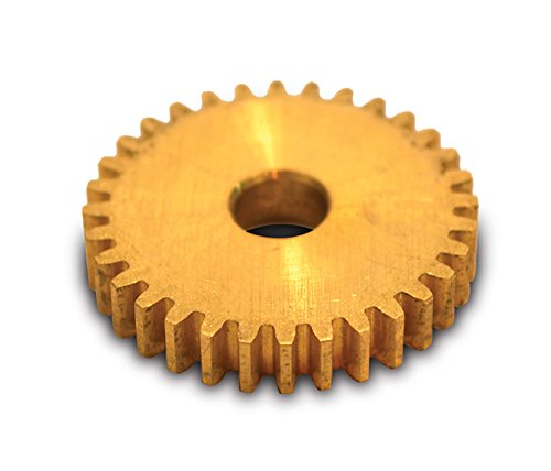 Boston Gear G179 Spur Gear, 14.5 Pressure Angle, Brass, Inch, 32 Pitch, 0.250" Bore, 1.562" OD, 0.062" Face Width, 48 Teeth