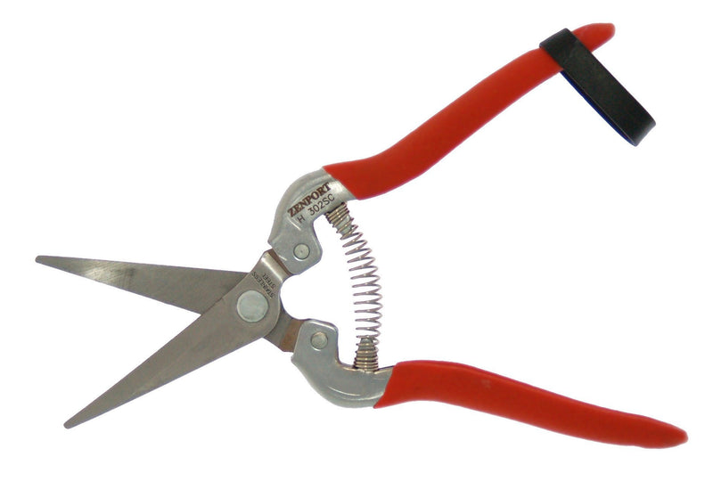 Zenport H302SC Harvest/Bunch Cutter, Curved Stainless Steel Serrated Blade , Orange 1