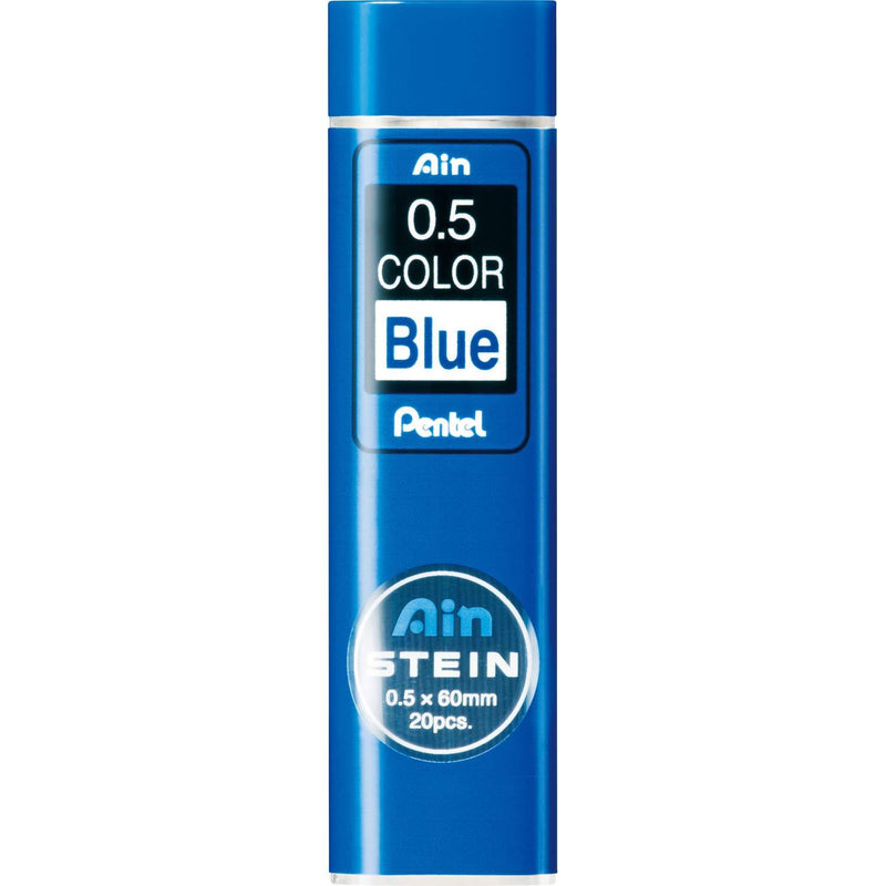 Pentel Mechanical Pencil Lead, Ain Stein, 0.5mm, Blue (C275-BL)