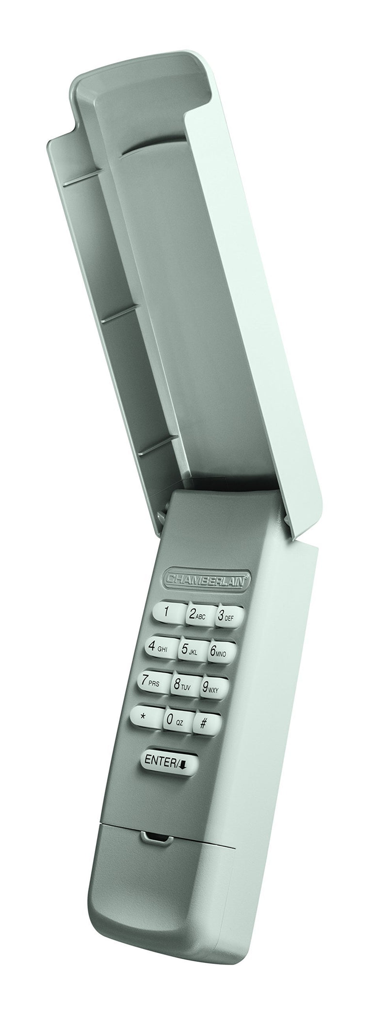 Keyless Entry, Security +2.0 Compatible Garage Door Opener Keypad, Grey