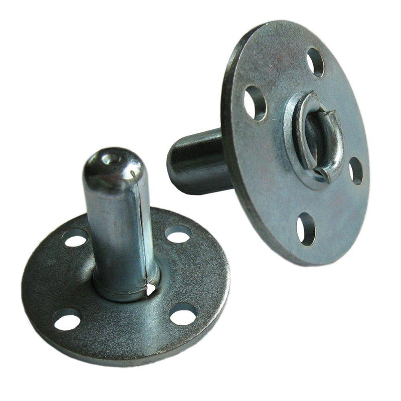 Broad Brimmed Top Hat Caster Socket for 7/16-inch Caster Stem. (Piano) Set of Four