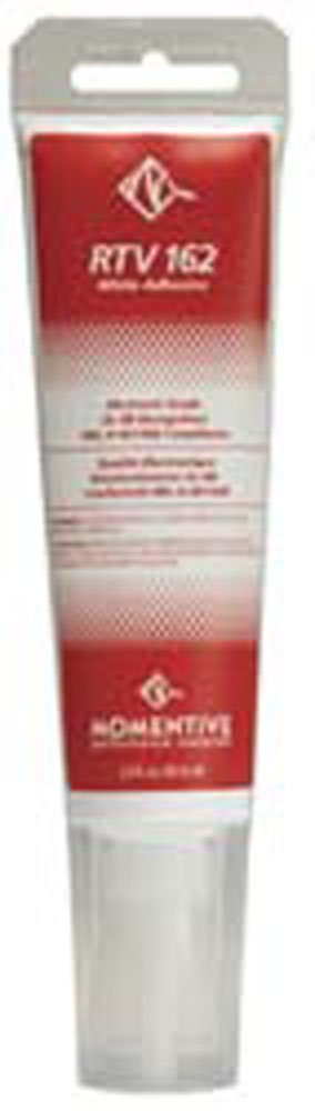 Momentive RTV162 One Part Silicone Sealant, 2.8 Ounce Tube, White 2.8 ounces