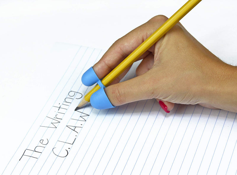 The Pencil Grip Writing Claw, Medium Size Pack, Blue and Red Grips, Set of 36 - TPG-21236