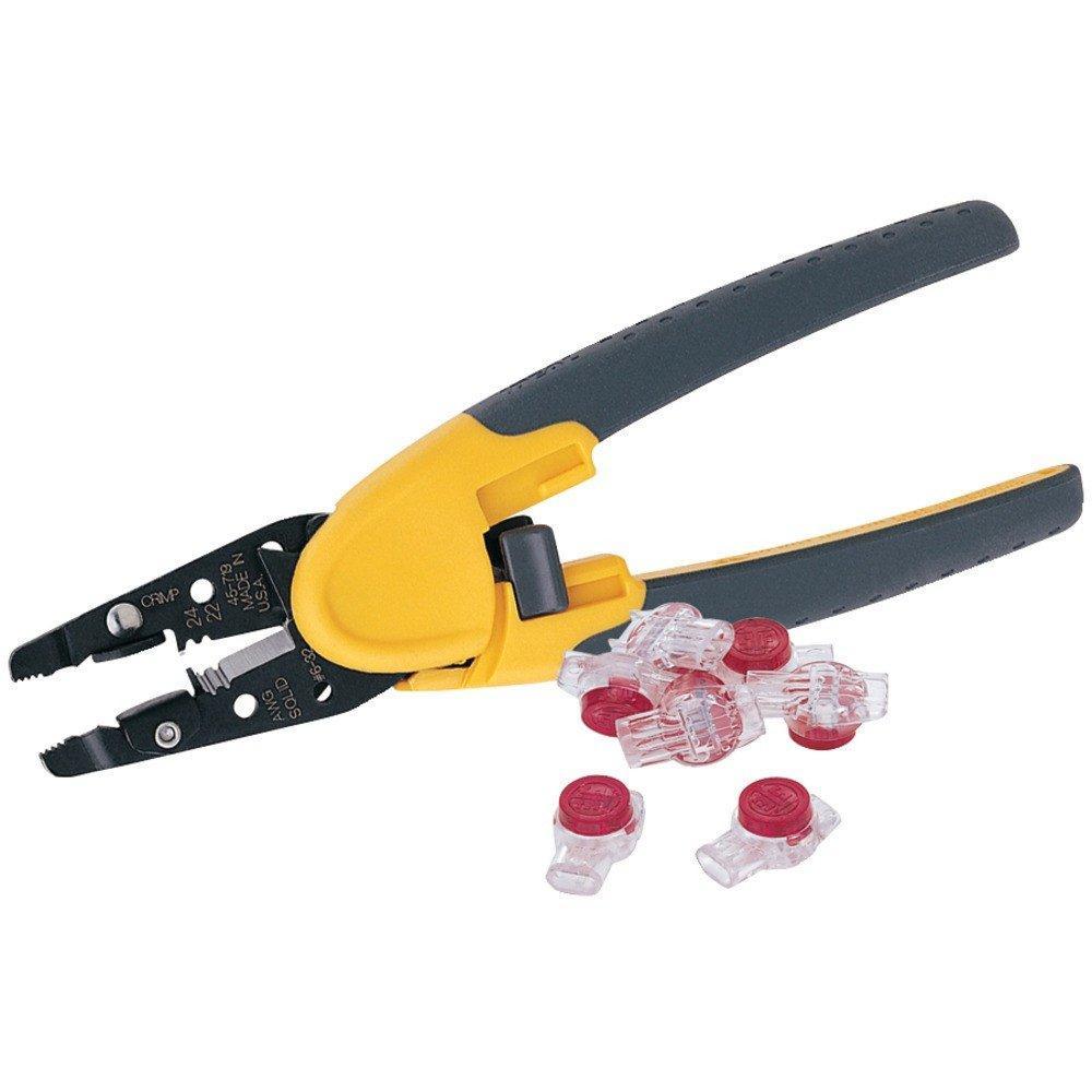 IDEAL 33-719 Kinetic Super Wire Stripper/Crimper Splice and Repair Kit