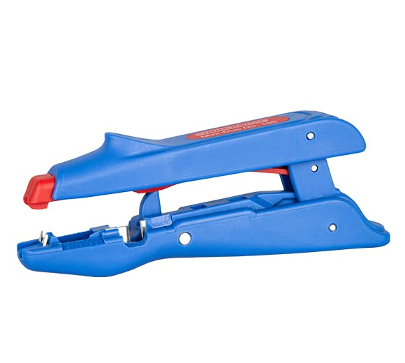 WEICON Mini-Duo No. 150 Stripper for 0.5-6.0 mm² cable with side cutter, blue, red, 160mm