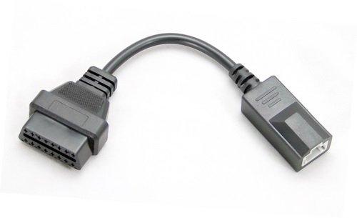 Goliton OBD OBD2 16 Pin Connector Diagnostic Adapter Compatible for Honda 3 Pin