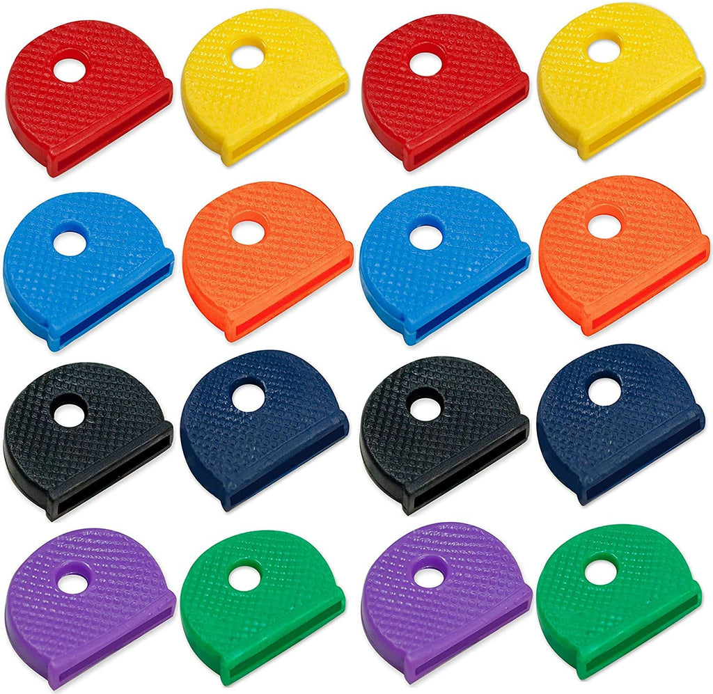 Lucky Line Medium Key Identifier Caps, Standard Size, Assorted Colors, 200 Pack (16500) 200 Key Caps Assorted Colors 200