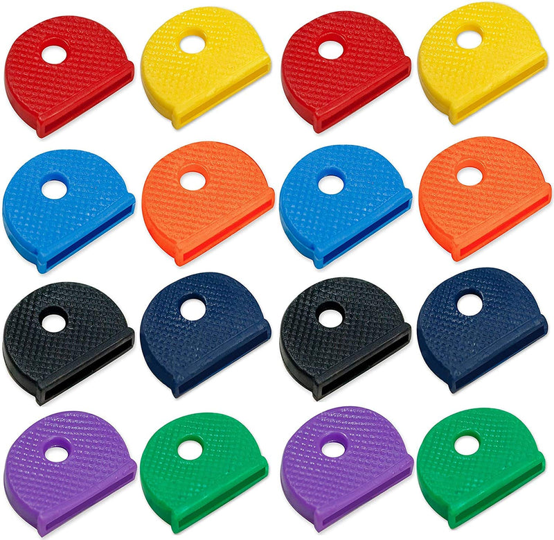 Lucky Line Medium Key Identifier Caps, Standard Size, Assorted Colors, 200 Pack (16500) 200 Key Caps Assorted Colors 200