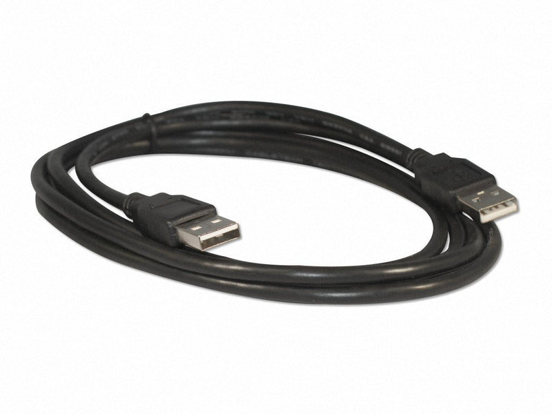 Your Cable Store 6 Foot Black USB 2.0 High Speed Male A to Male A Cable 06 Ft