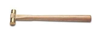 Brass Hammer, 9-1/8 Inches, 3 Ounces | HAM-215.00
