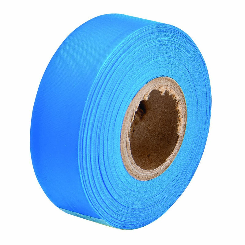 Brady Fluorescent Blue Flagging Tape for Boundaries and Hazardous Areas - Non-Adhesive Tape, 1.188" Width, 150' Length (Pack of 1) - 58351 1.1875" x 50'