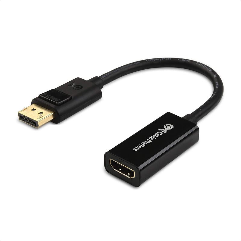 Cable Matters DisplayPort to HDMI Adapter (DP to HDMI Adapter is NOT Compatible with USB Ports, Do NOT Order for USB Ports on Computers) 1