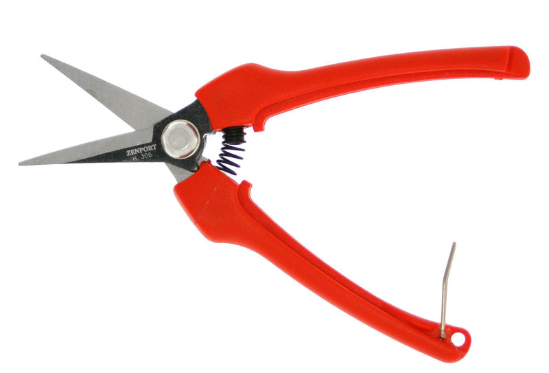Zenport H306 Euro Style Harvest Shear, Curved Carbon Steel Blade 1