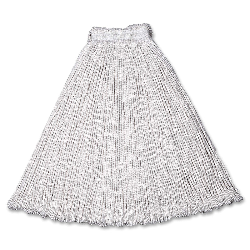 Rubbermaid Commercial Value-Pro Cut End Cotton Mop, #16, White, FGV11600WH00 ECONOMY 16 Oz. 1-PACK