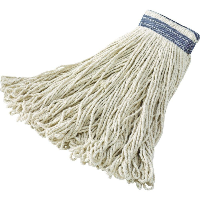 Rubbermaid Commercial Universal Headband Cotton Floor Mop, 24 Ounce, FGE13800WH00 24oz Cotton (1-Pack)