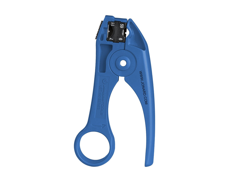 Jonard UST-100 Coaxial Cable Stripper for RG59/6 and 7/11 Coax Cable RG59/6, RG7/11 COAX Stripper
