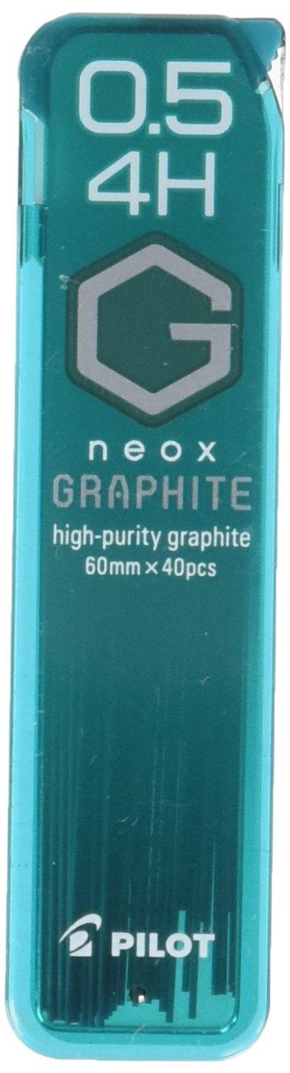 Pilot Mechanical Pencil Lead Neox Graphite 0.5mm, 4H, 40 Leads (HRF5G-20-4H)