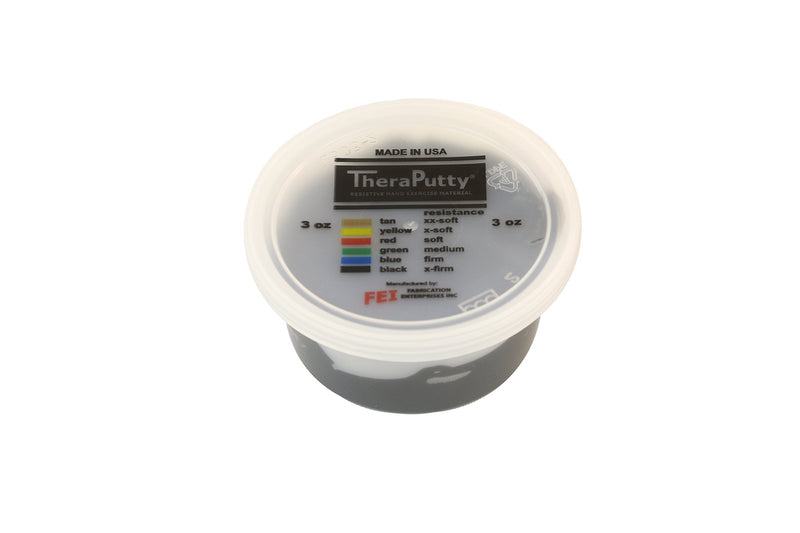 CanDo Theraputty Plus Hand Exercise Putty for Rehabilitation, Exercises, Hand Thearpy, Occupational Therapy, Hand Strengthening, Improve Motor Skills, Stress Relief 3-ounce X-FIRM