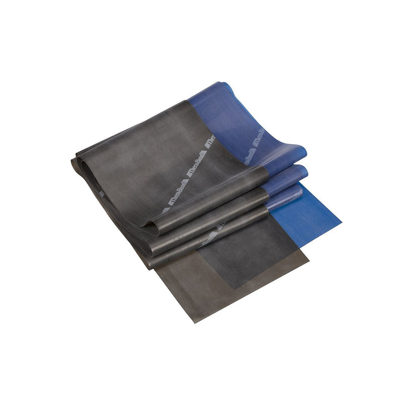 TheraBand Resistance Bands Set, Professional Non-Latex Elastic Band Blue/Black - Advanced Set 1