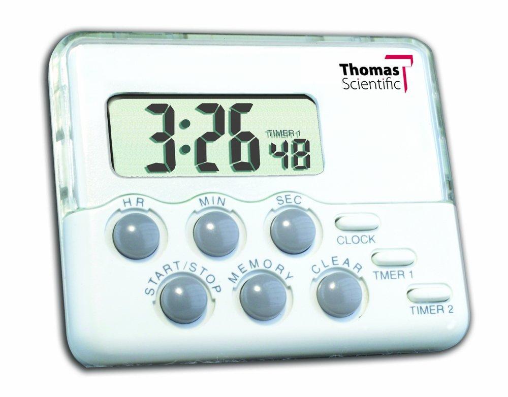 Thomas 5132 Traceable Nano Timer, 0.01 Percent Accuracy, 2" Width x 2-1/2" Height x 1/2" Depth