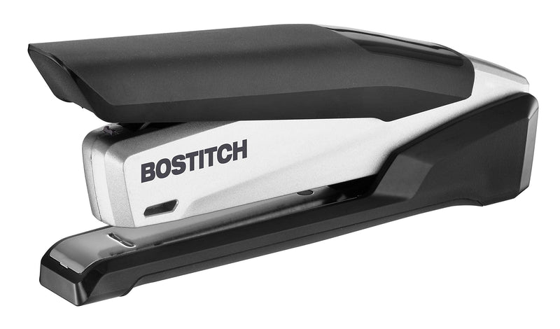 PaperPro - 1115 - inPOWER+ 28 Premium Stapler with Built-in Staple Remover, 28 Sheets, Full-Strip, Black/Silver