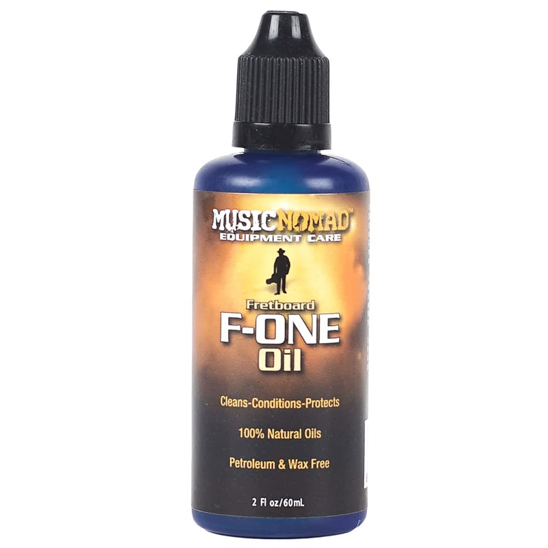 MusicNomad F-ONE Fretboard Oil Cleaner & Conditioner 2 oz (MN105) 1 Bottle