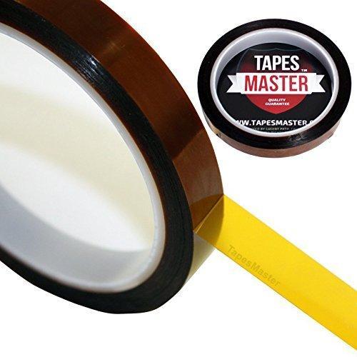 1 Mil Kapton Tape (Polyimide) - 1/2" X 36 Yds Amber