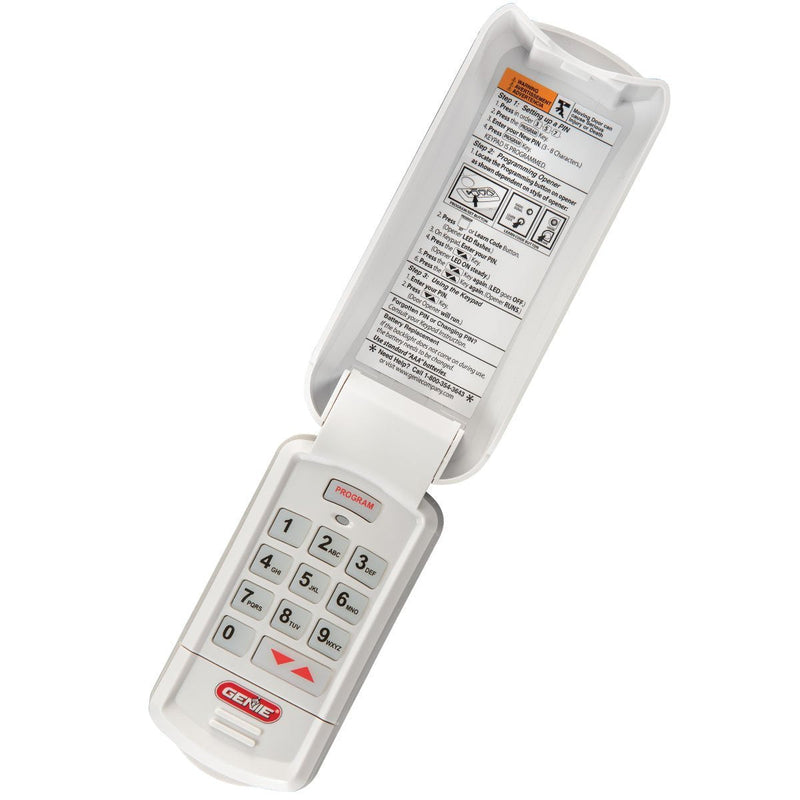 Genie Garage Door Opener Wireless Keyless Keypad - Safe & Secure Access - Compatible with All Genie Intellicode Garage Door Openers - Easy Entry into the Garage With a PIN - Model GK-R One Size