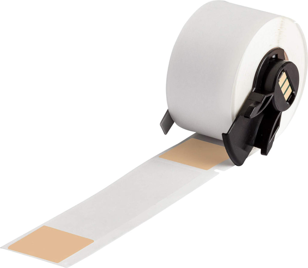 Brady PTL-23-427-OR Self-Laminating Vinyl TLS 2200/TLS PC Link Labels , Orange/Translucent (100 Labels per Roll, 1 Roll per Package)